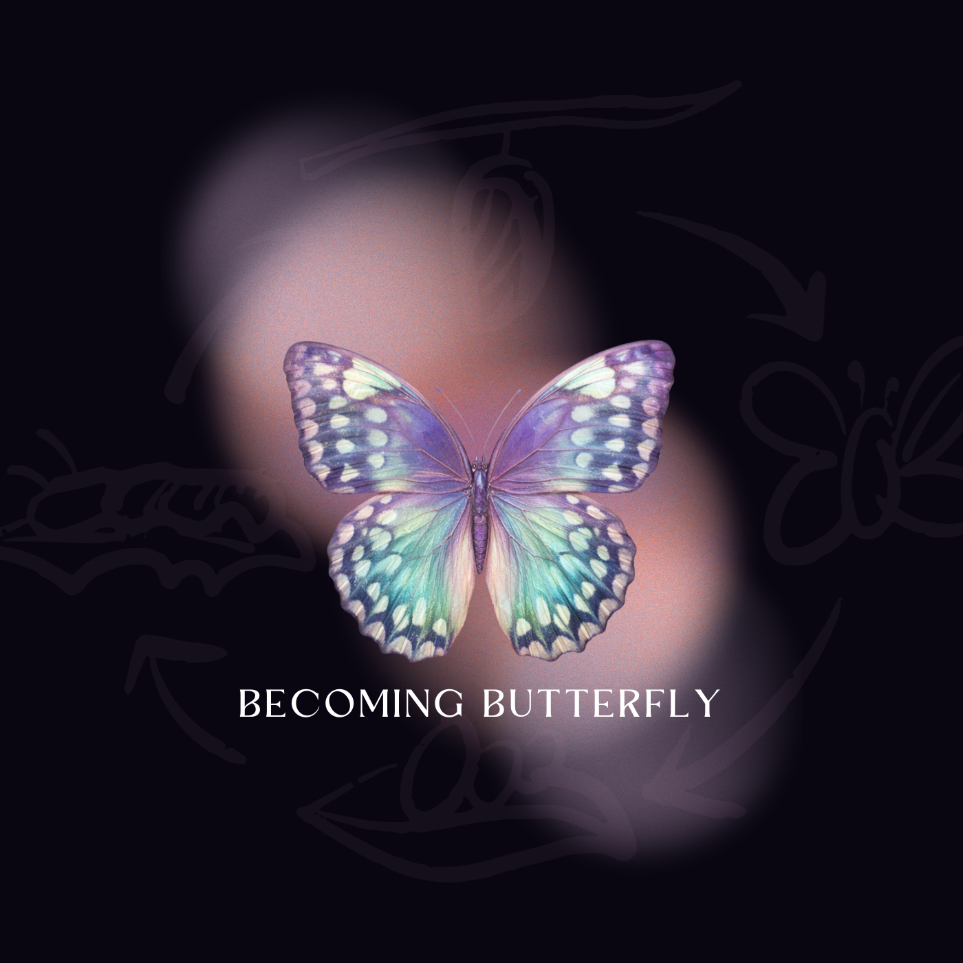 Becoming Butterfly music artwork by Labake Ojudu Raji