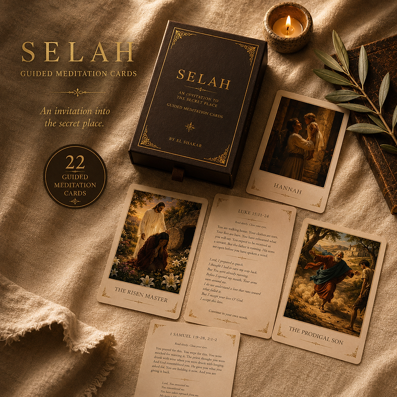 SELAH Christian meditation card deck by Labake Ojudu Raji